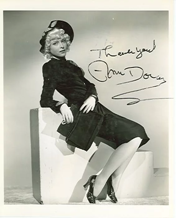 Ann Doran autograph