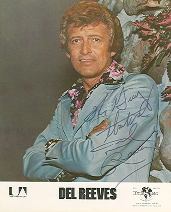 Del Reeves autograph