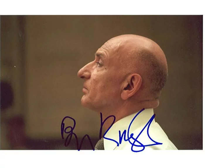 Ben Kingsley autograph