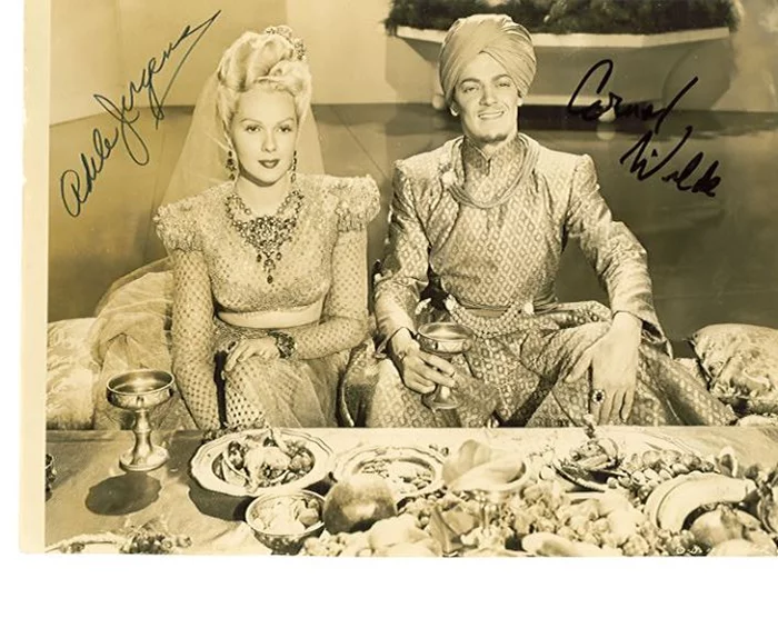 A Thousand and One Nights autograph
