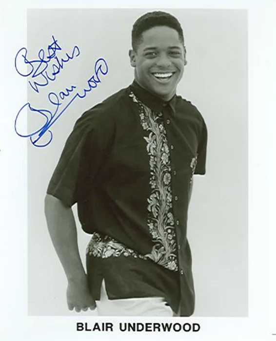 Blair Underwood autograph
