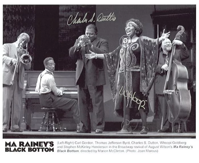 Ma Rainey's Black Bottom autograph