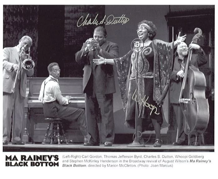 Ma Rainey's Black Bottom autograph