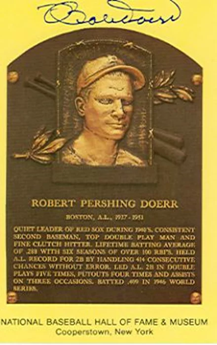 Bobby Doerr autograph