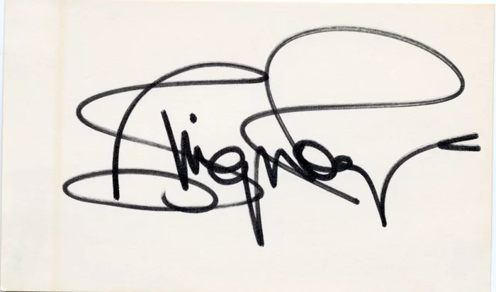 Ginger Rogers autograph
