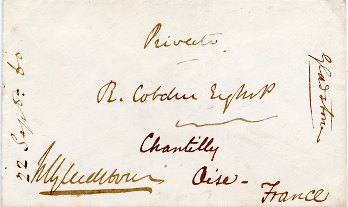 William Gladstone autograph