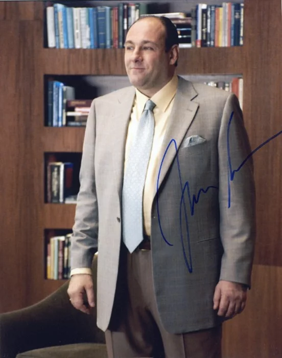 James Gandolfini autograph