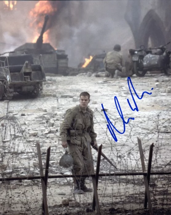 Matt Damon autograph