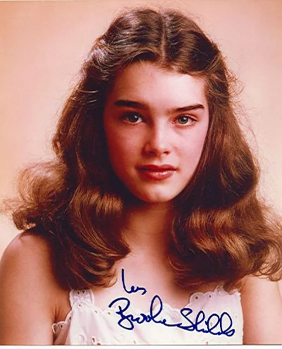 Brooke Shields autograph