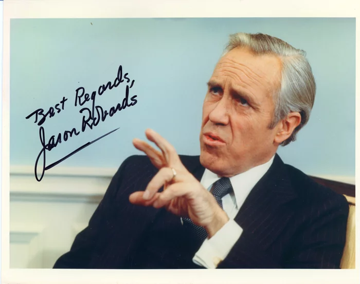 Jason Robards autograph