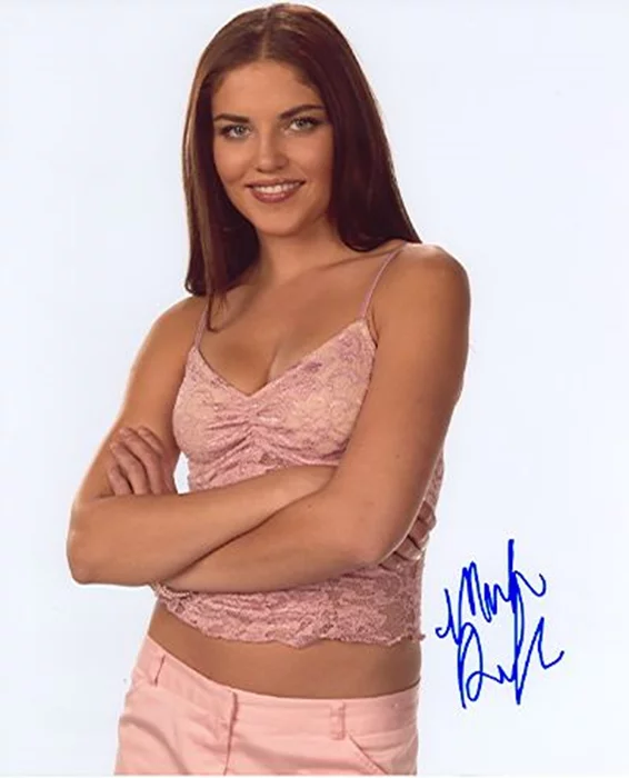 Marika Dominczyk autograph