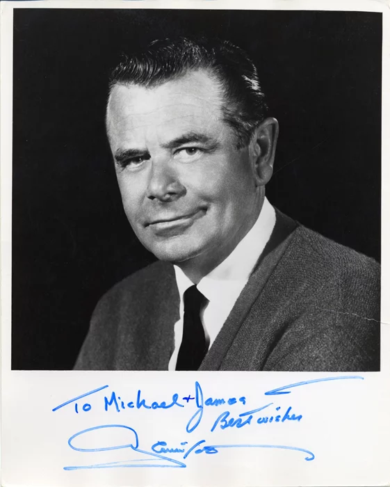 Glenn Ford autograph