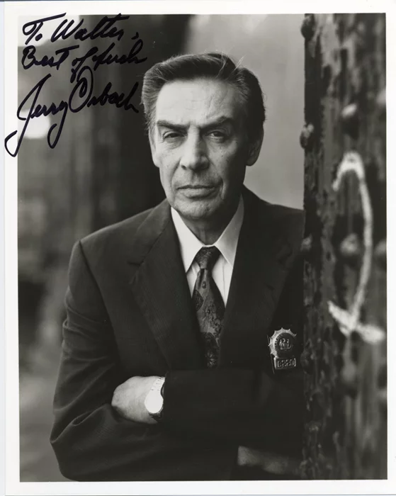 Jerry Orbach autograph