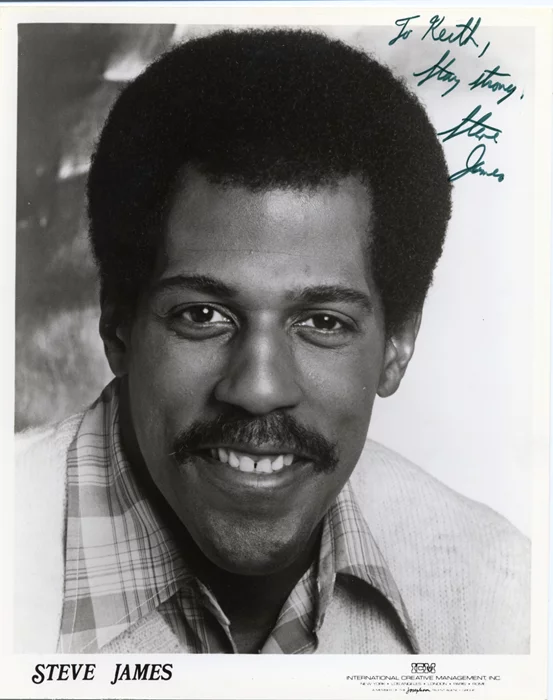 Steve James autograph