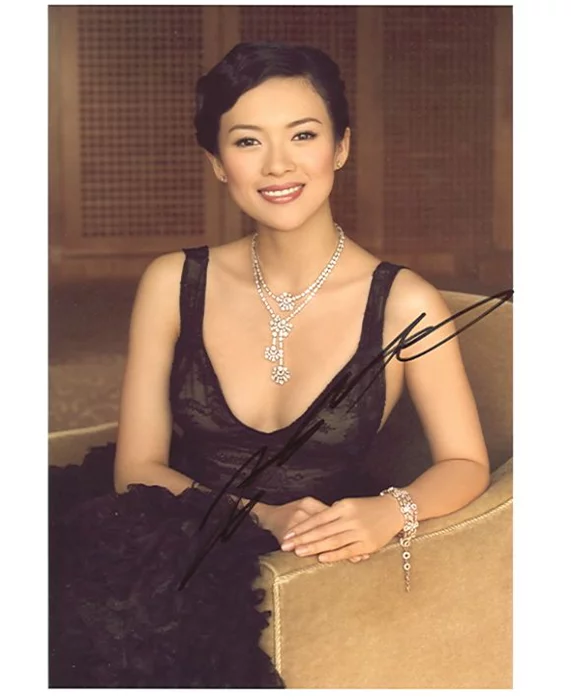 Ziyi Zhang autograph