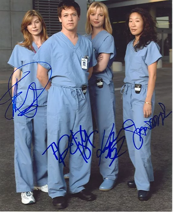 Grey's Anatomy autograph