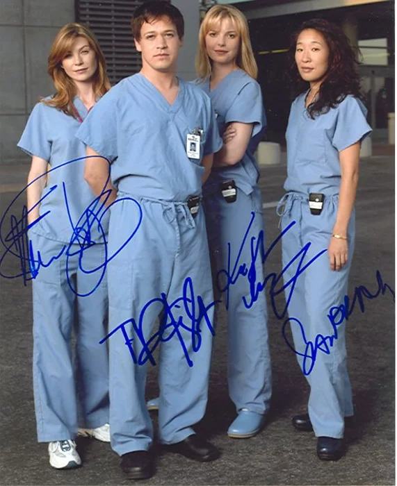 Grey's Anatomy autograph