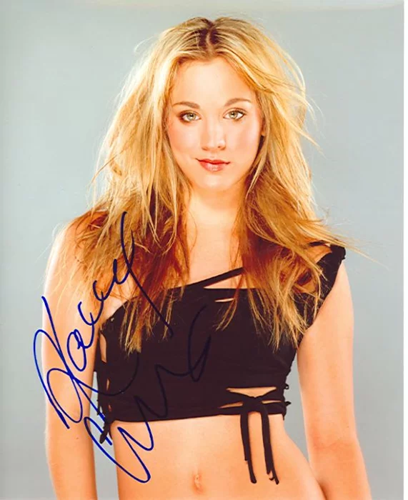 Kaley Cuoco autograph