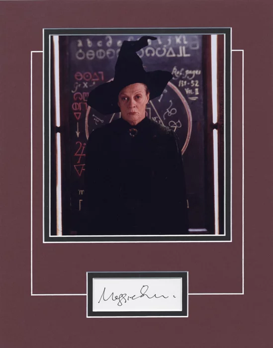 Maggie Smith autograph