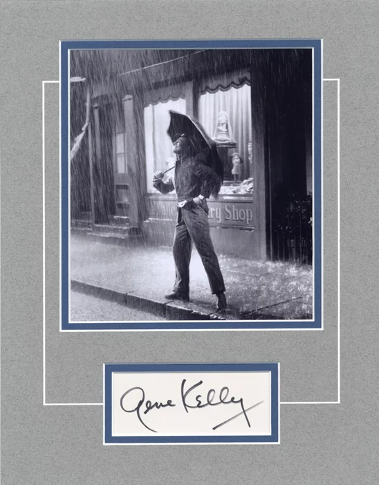 Gene Kelly autograph