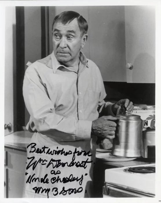 William Demarest autograph