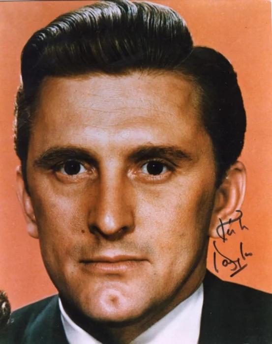 Kirk Douglas autograph