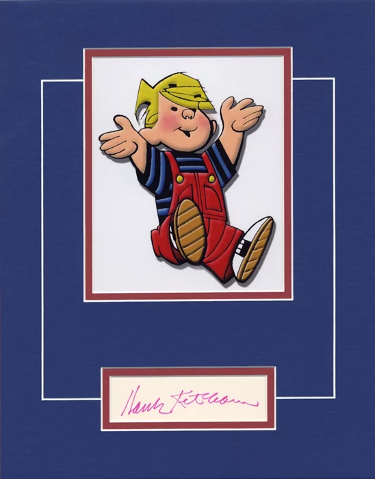 Hank Ketcham autograph
