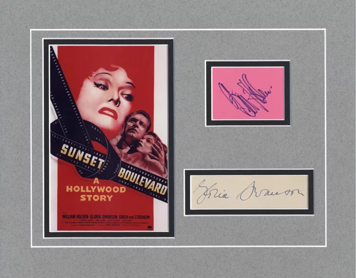 Sunset Boulevard autograph