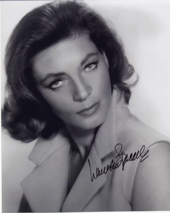 Lauren Bacall autograph