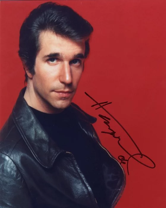 Henry Winkler autograph