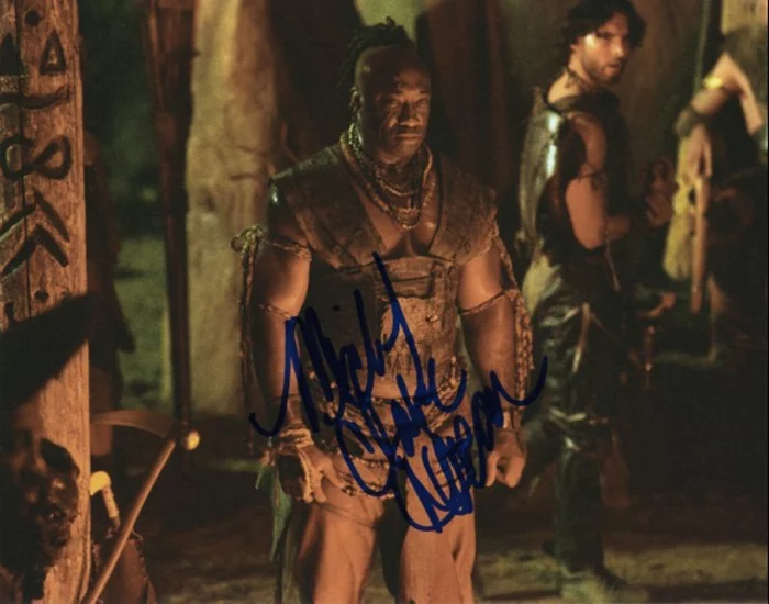 Michael Clarke Duncan autograph