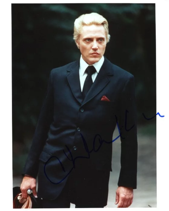 Christopher Walken autograph
