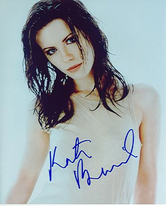 Kate Beckinsale autograph