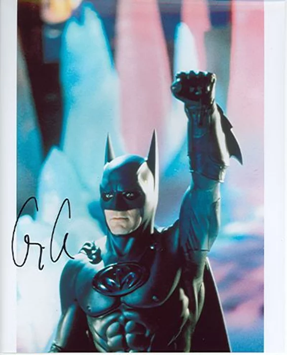 George Clooney autograph