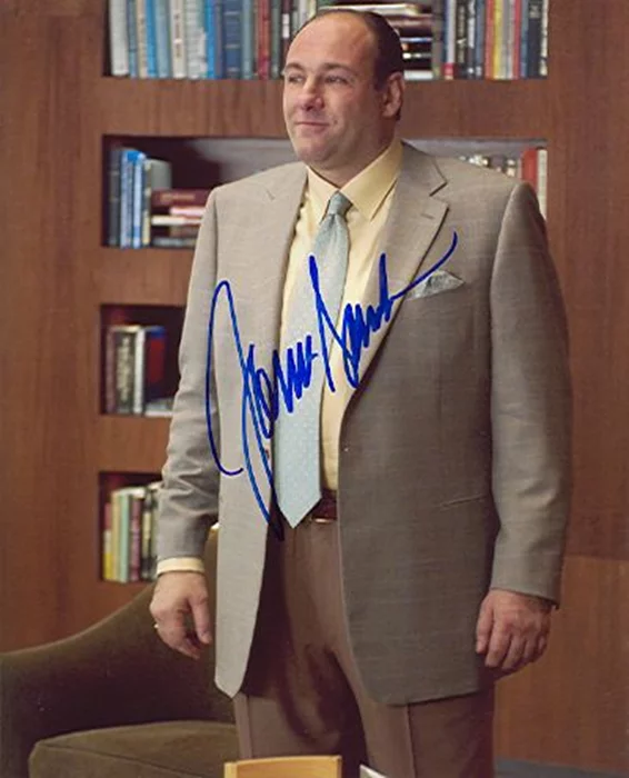 James Gandolfini autograph
