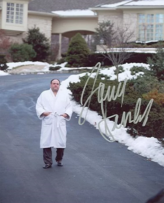 James Gandolfini autograph