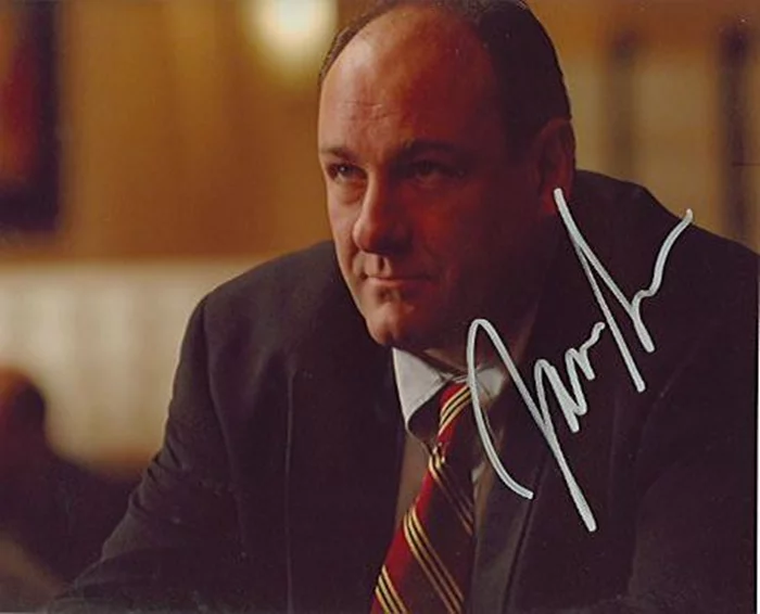 James Gandolfini autograph