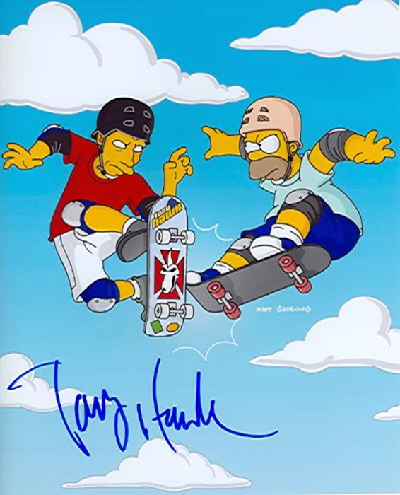 Tony Hawk autograph