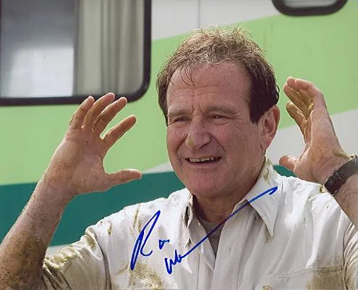 Robin Williams autograph