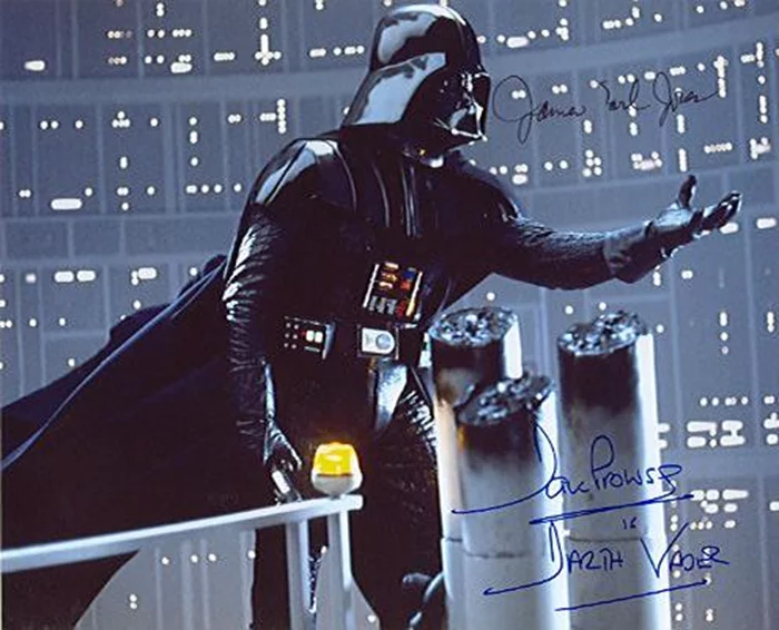 Darth Vader autograph