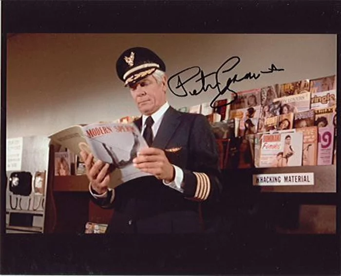 Peter Graves autograph