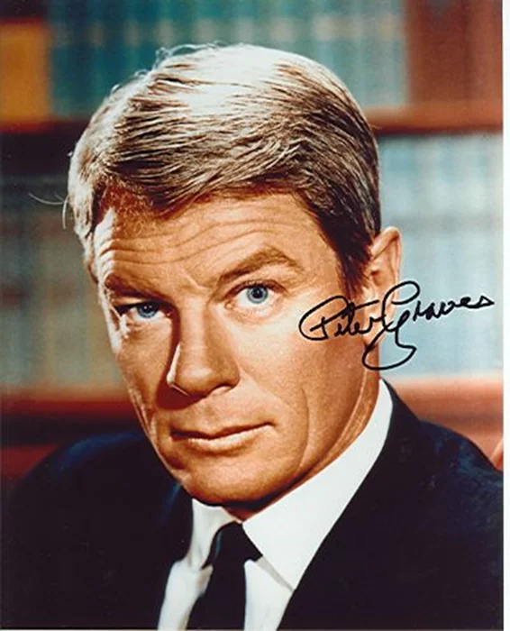 Peter Graves autograph