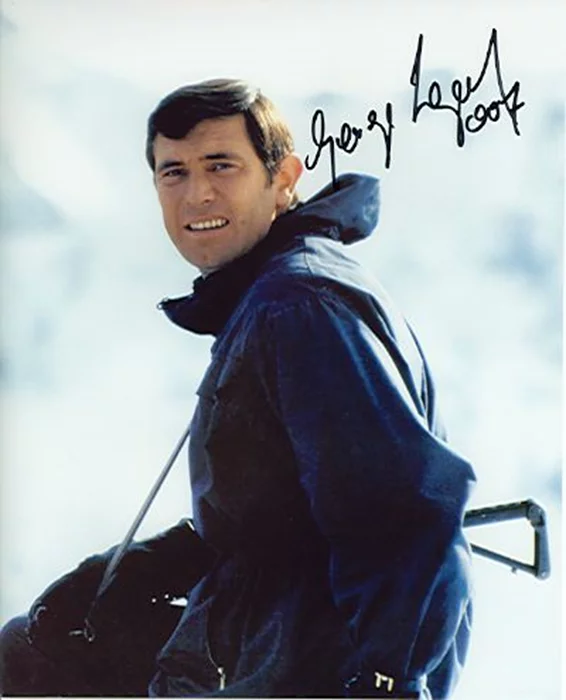 George Lazenby autograph