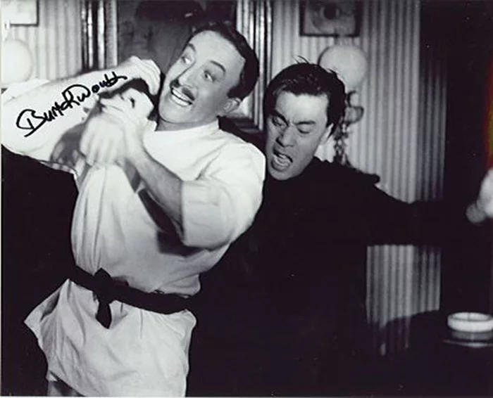 Burt Kwouk autograph