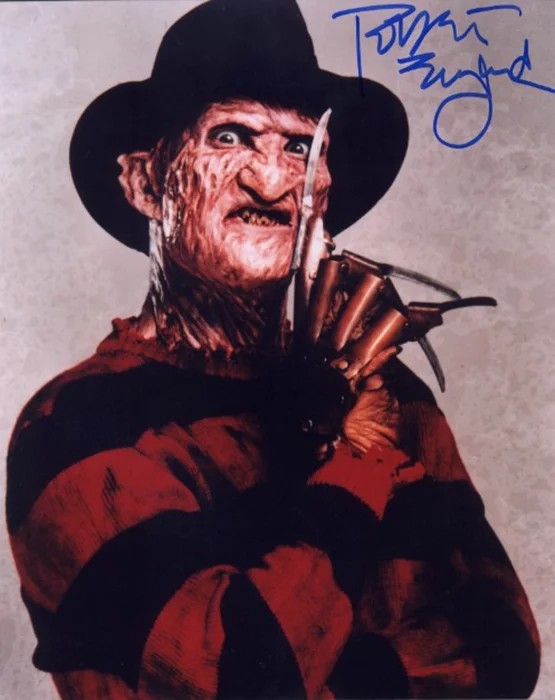 Robert Englund autograph