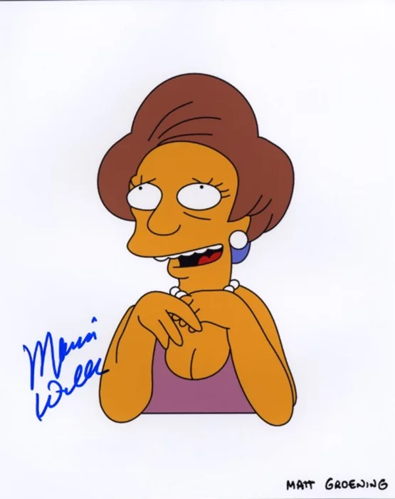 Marcia Wallace autograph