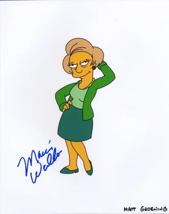 Marcia Wallace autograph
