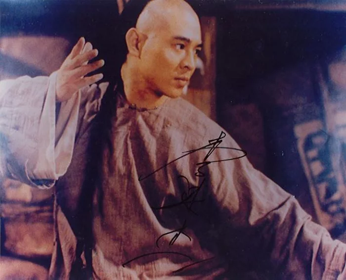 Jet Li autograph