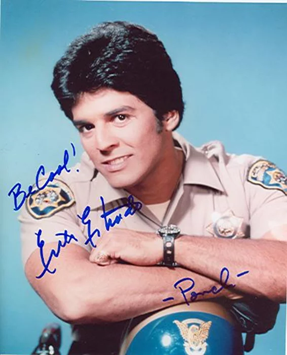 Erik Estrada autograph