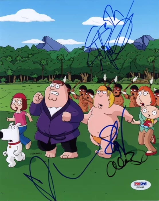 Family Guy autograph